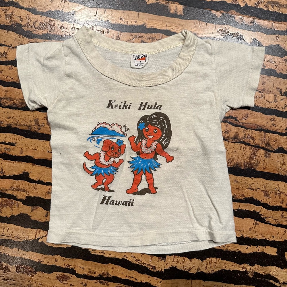 Vintage Hanes Hawaii toddler tee shirt